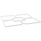 Ekena Millwork 39W x 39H x 38T Small Olivia Decorative Fretwork Ceiling Panels in Architectural Grade PVC CELP39X3901OLV - alternate 3